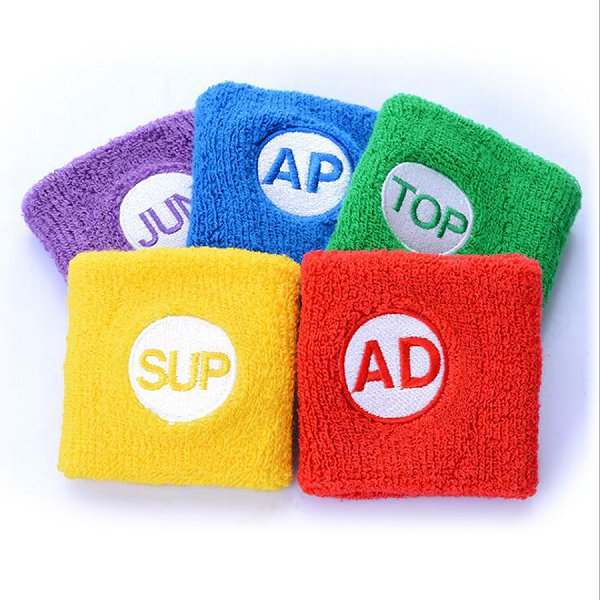 簡約100%純棉腕帶-排汗手環