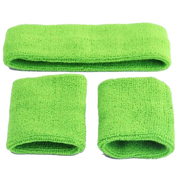 簡約100%純棉腕帶-排汗手環