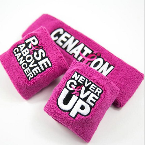 彈性100%純棉腕帶-排汗手環