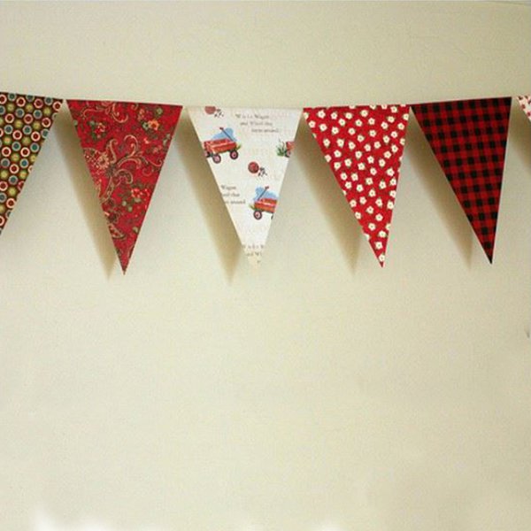 戶外廣告裝飾彩旗串