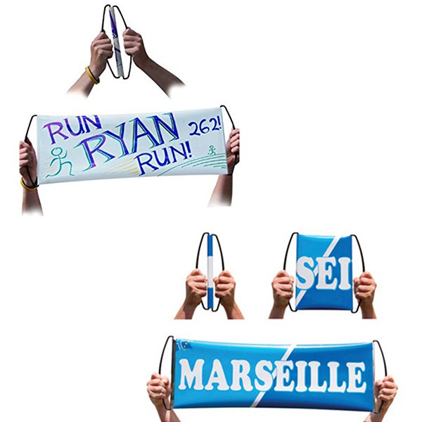 手拉加油橫幅廣告應援手幅