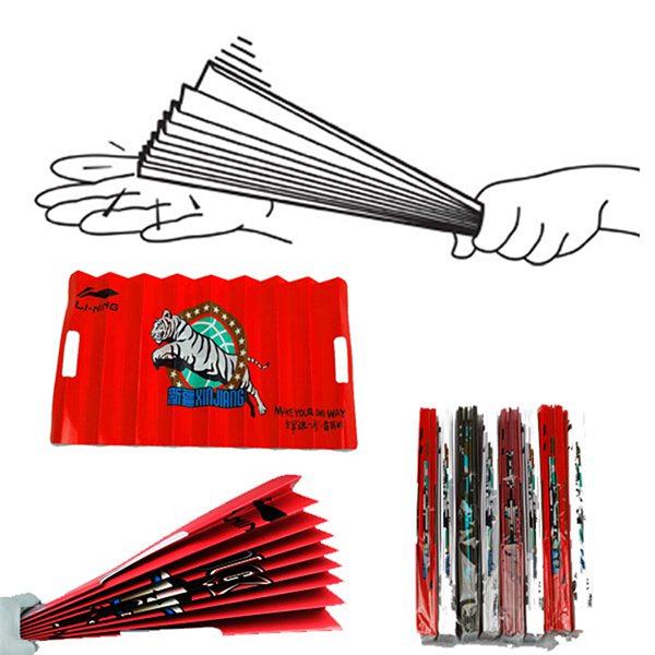 體育賽事加油拍拍摺疊紙扇