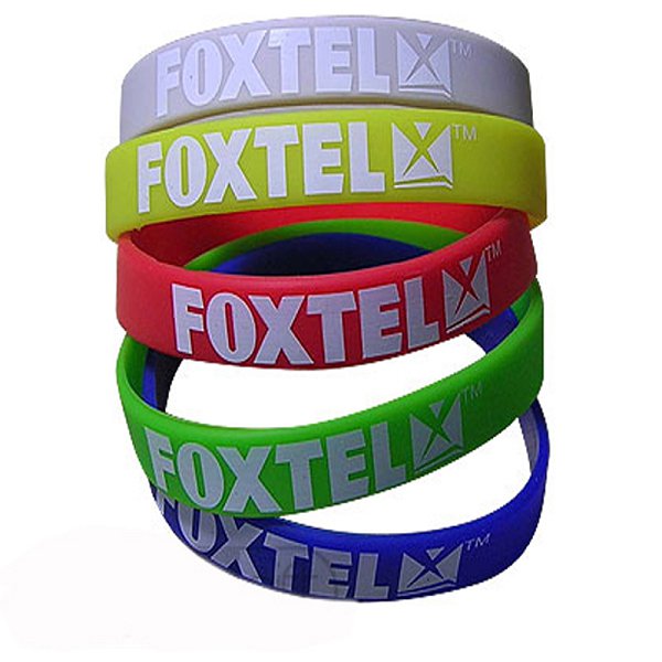 彩色矽膠腕帶-直徑20.2cm手環