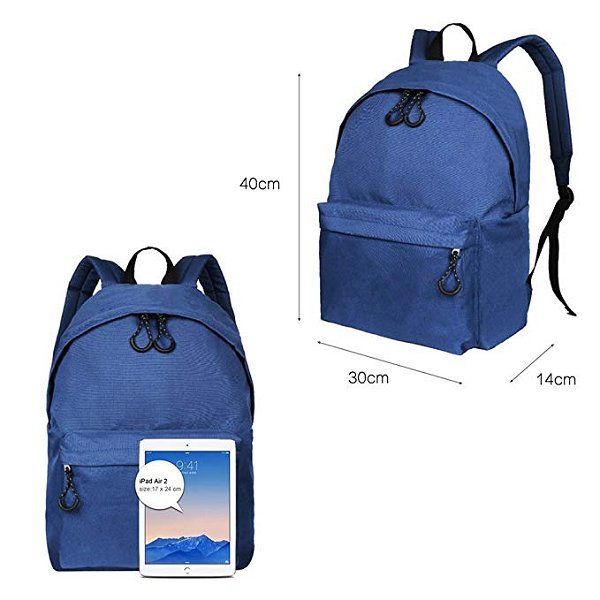 輕便耐磨休閒聚酯纖維後背包