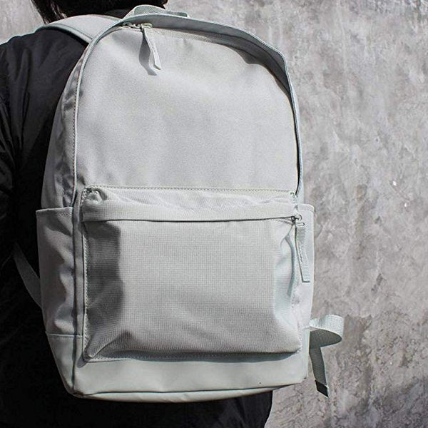 簡約輕便純色休閒合成纖維後背包