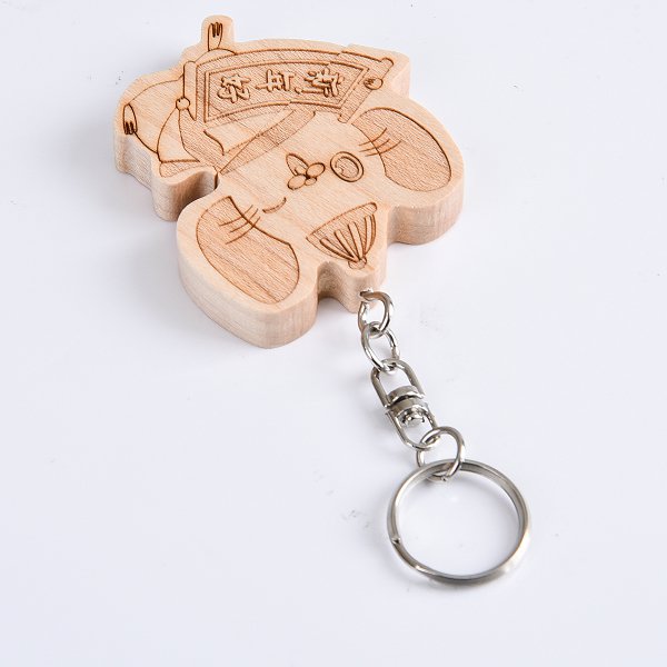 鼠年造型木製隨身碟