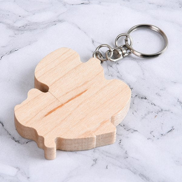 鼠年造型木製隨身碟