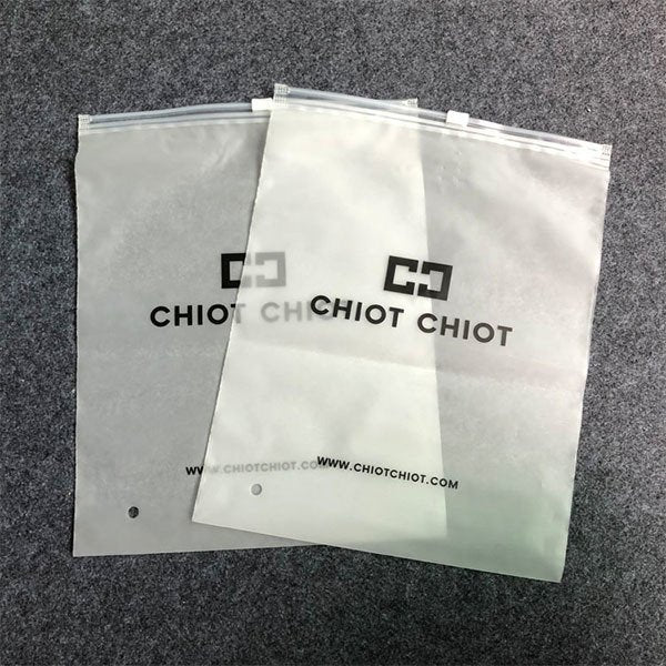 雙面磨砂40絲拉鍊袋