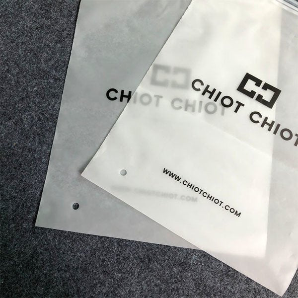 雙面磨砂40絲拉鍊袋