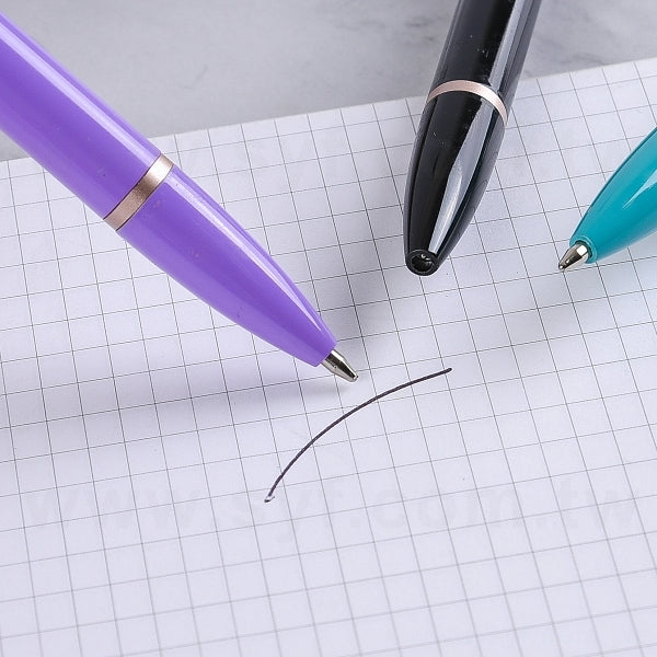 玫瑰金按壓式高品質金屬筆