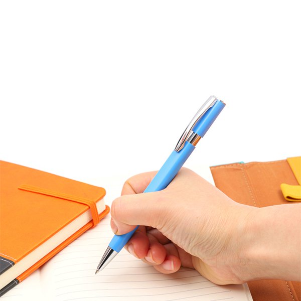 高品質鋁製按壓式金屬筆