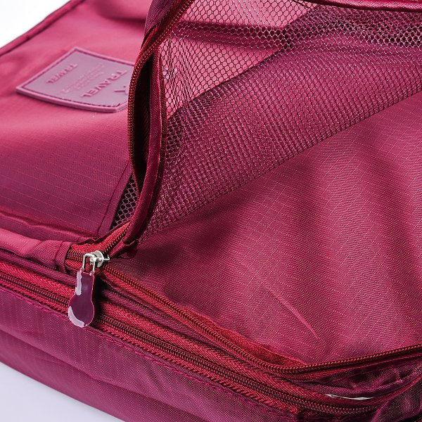 多用途防水隔層收納鞋袋