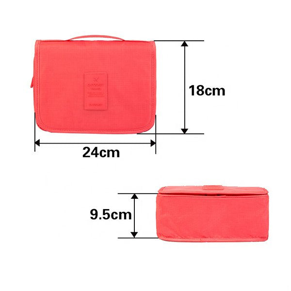 掛式旅行收納防水盥洗化妝包