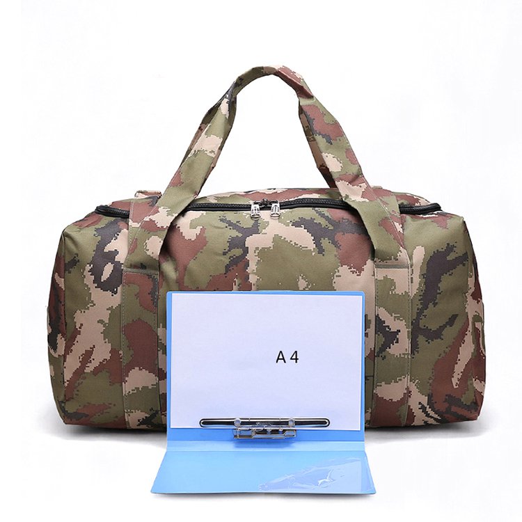 輕便簡約運動用600D聚酯纖維旅行袋