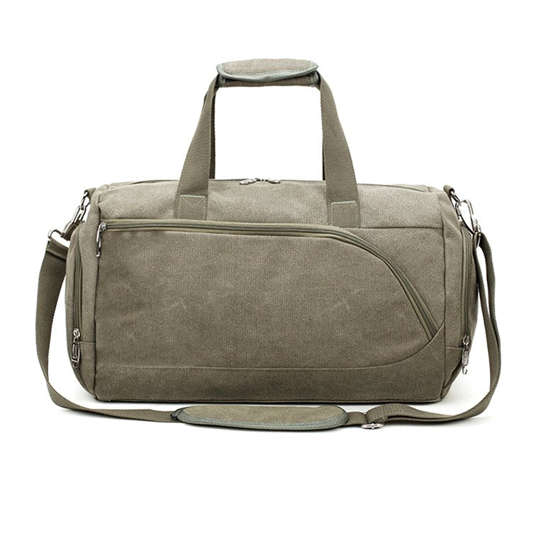 經典款質感帆布旅行袋