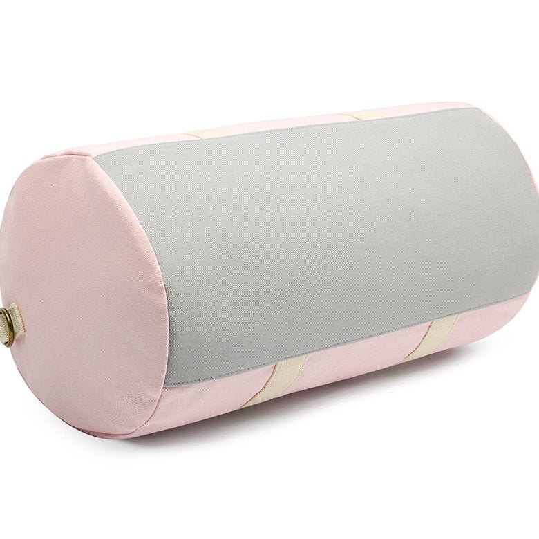 大容量粉嫩少女系帆布旅行袋