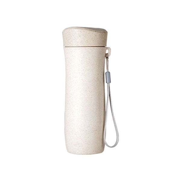 小麥附提繩隨身旅行水杯