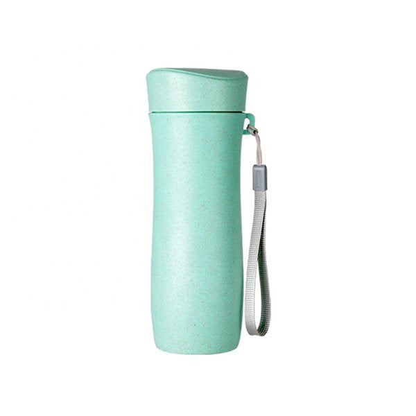 小麥附提繩隨身旅行水杯