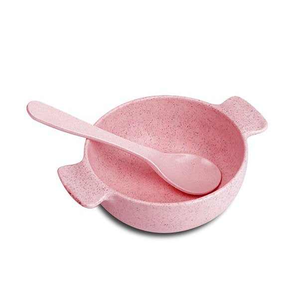 小麥嬰兒餵食碗組