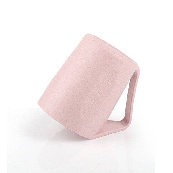 小麥茶杯組-附杯蓋馬克杯