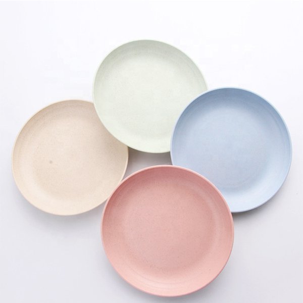 4入組小麥食品盤子