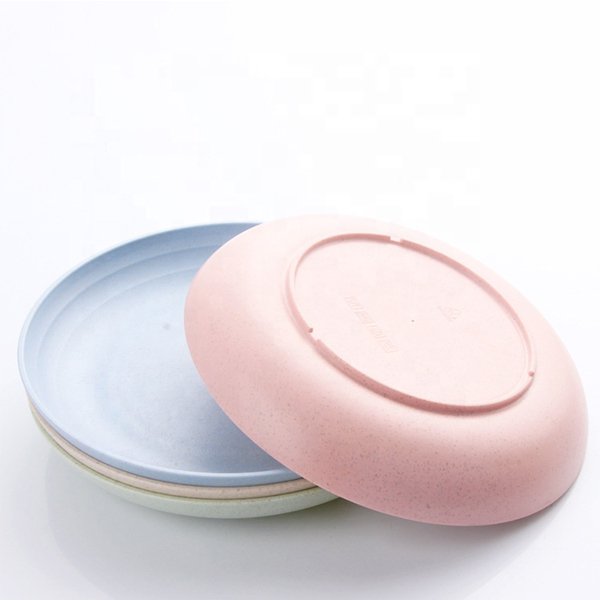 4入組小麥食品盤子