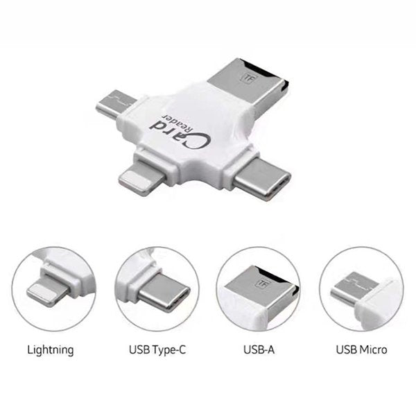 Lightning/Type-C/Micro讀卡機