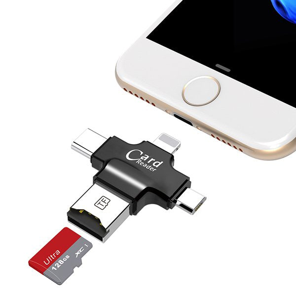 Lightning/Type-C/Micro讀卡機