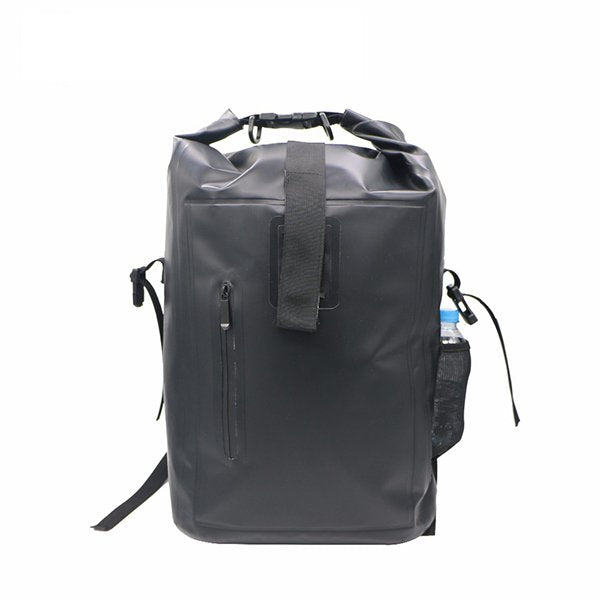 附水壺網袋戶外防水登山背包