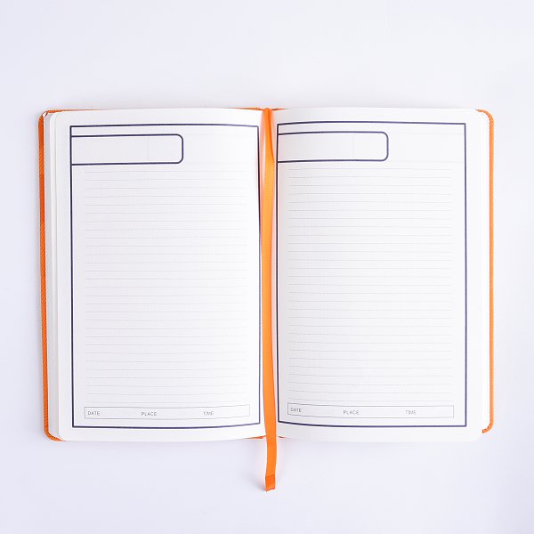 25K皮革烙凹精裝工商日誌