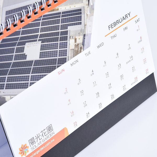 客製化三角桌曆