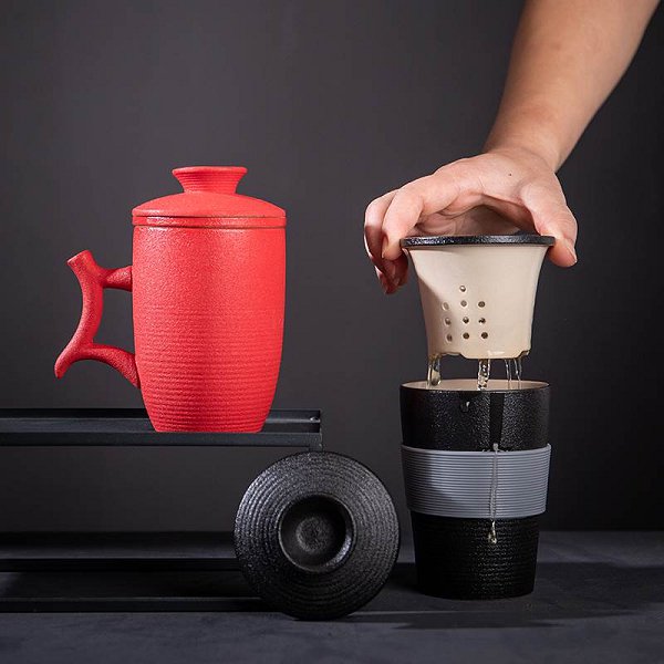 330ml中式古典陶瓷馬克杯