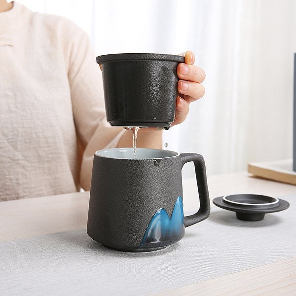 420ml日式陶瓷馬克杯