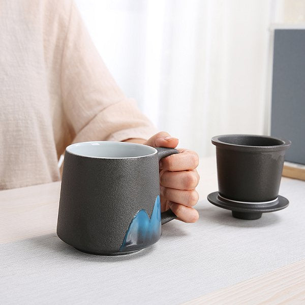 420ml日式陶瓷馬克杯