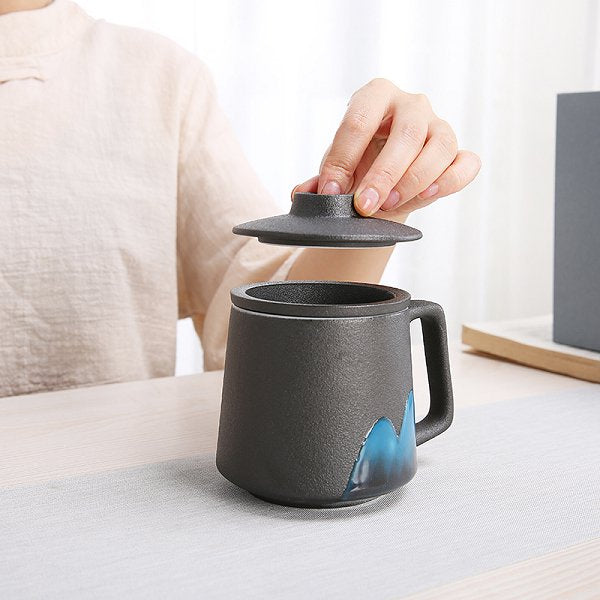 420ml日式陶瓷馬克杯