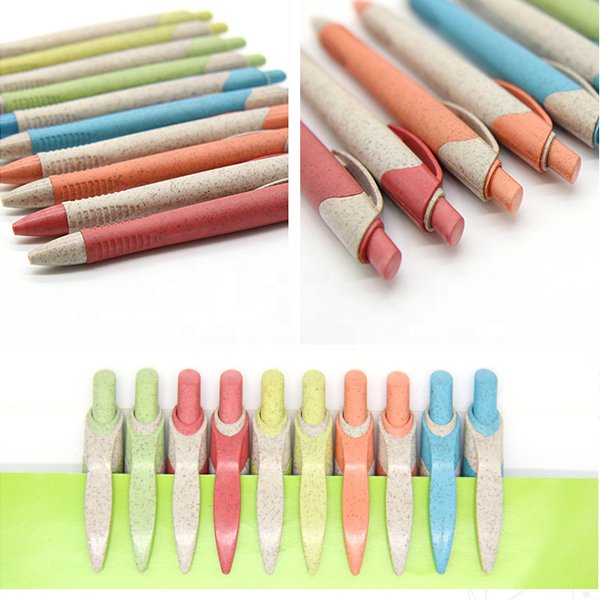 環保小麥材質廣告筆