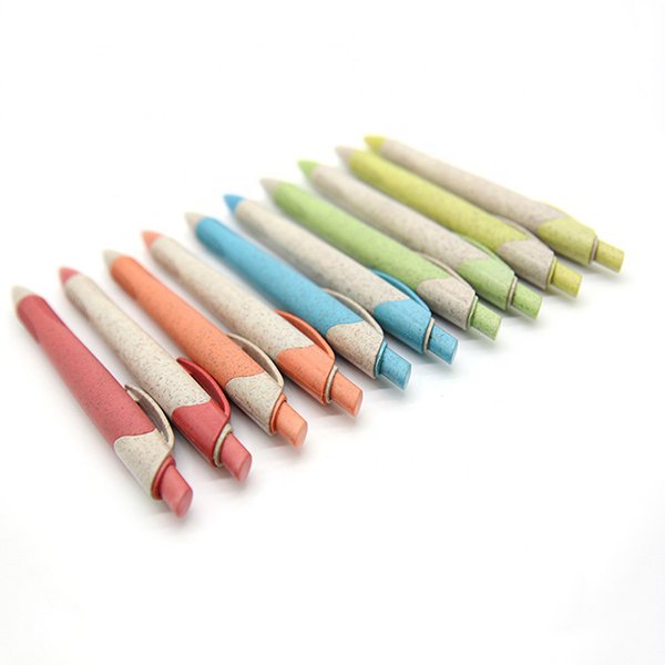 環保小麥材質廣告筆