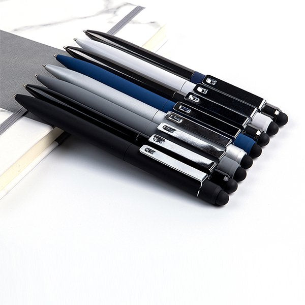 舒適觸感旋轉式觸控金屬筆