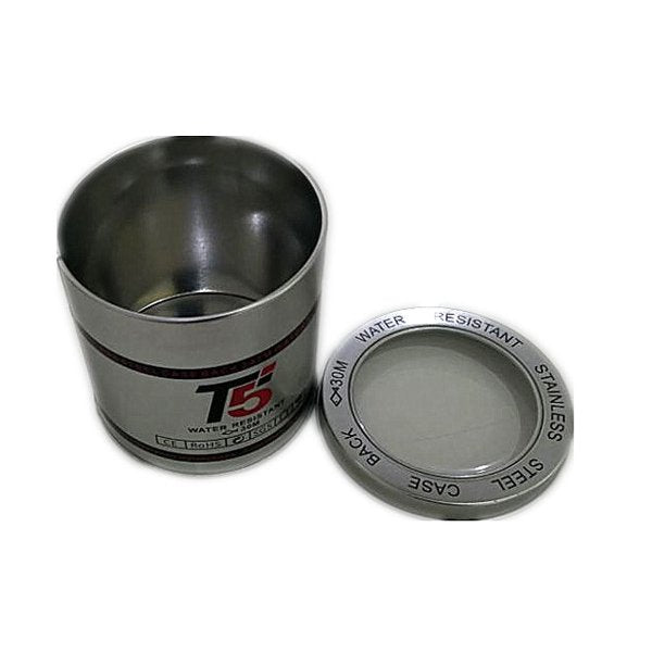 開窗高圓錫盒-附海棉內托