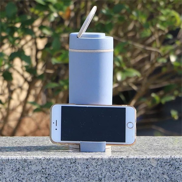小麥手機支架隨手水杯