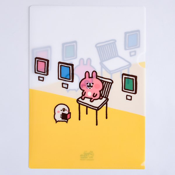 A4單層L夾5款-全白墨PP材質彩色印刷