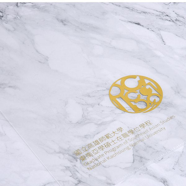 A4單層L夾燙金印刷