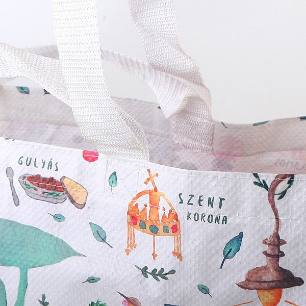 可愛PP編織袋-客製化購物袋