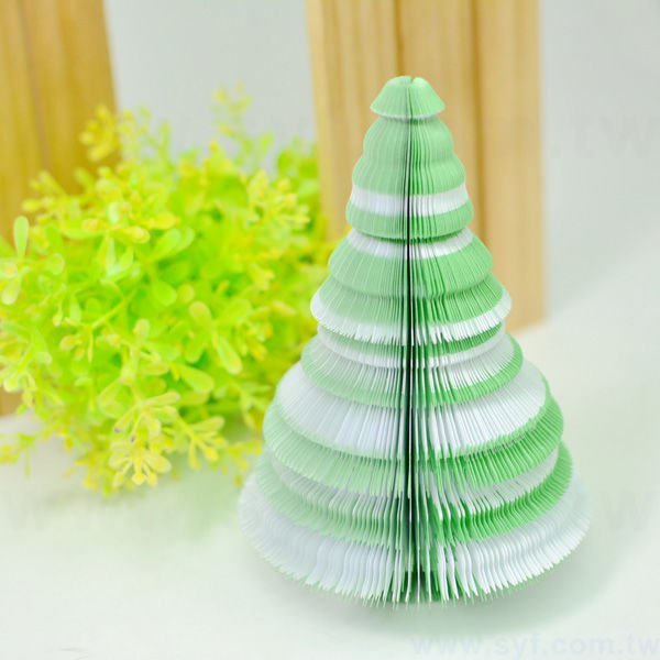 立體便條紙-聖誕樹便條紙-內頁150張