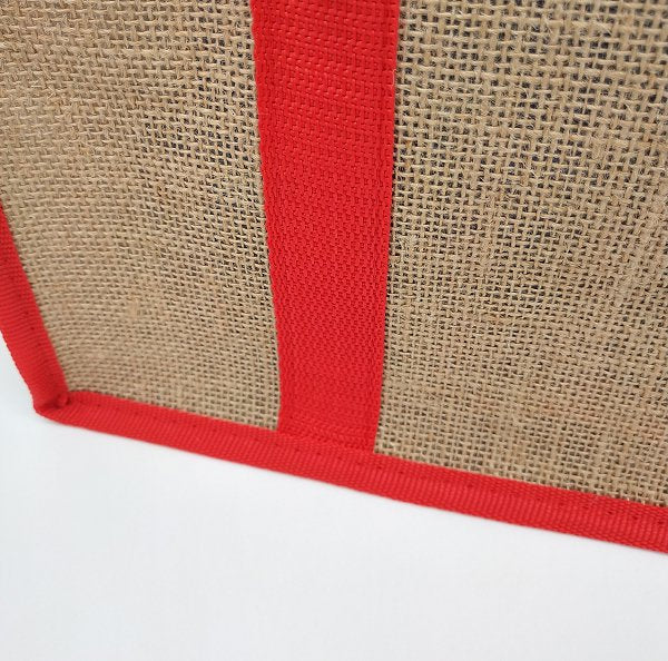 提袋加固黃麻購物袋-客製化手提袋