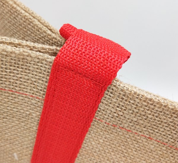 提袋加固黃麻購物袋-客製化手提袋