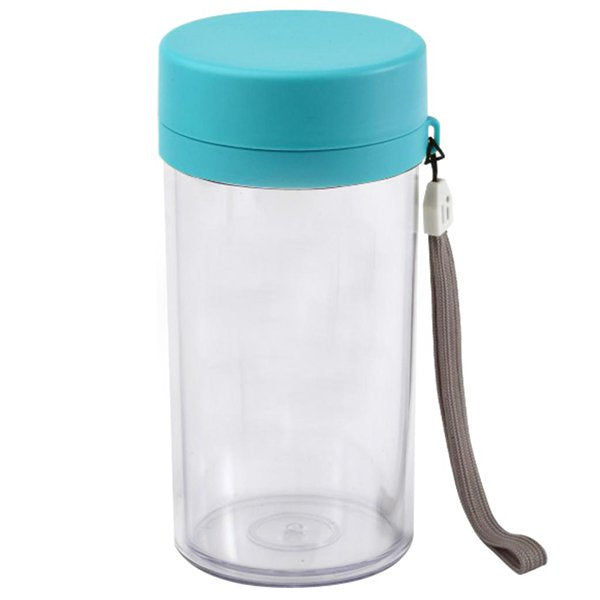 雙層旅行水杯附過濾器和提繩