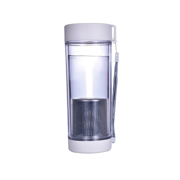 雙層附提繩和不鏽鋼濾茶器隨身水杯