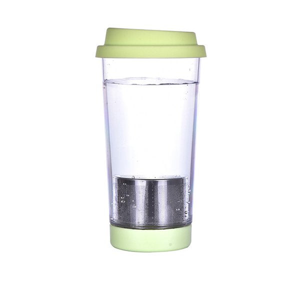 附不鏽鋼濾茶器隨行咖啡杯