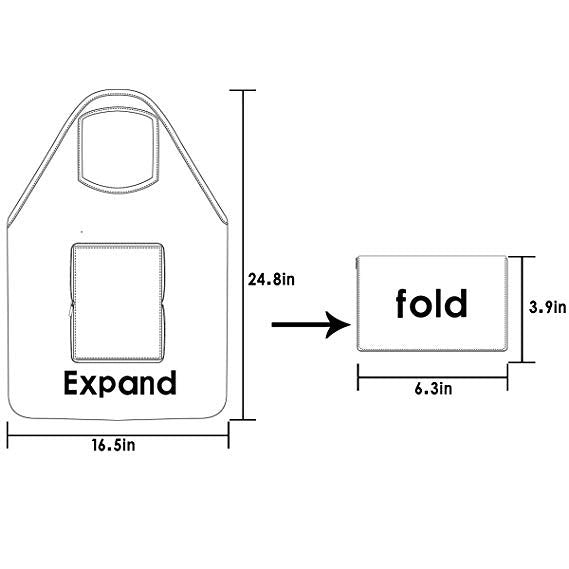 拉鍊式190D聚酯纖維收納袋